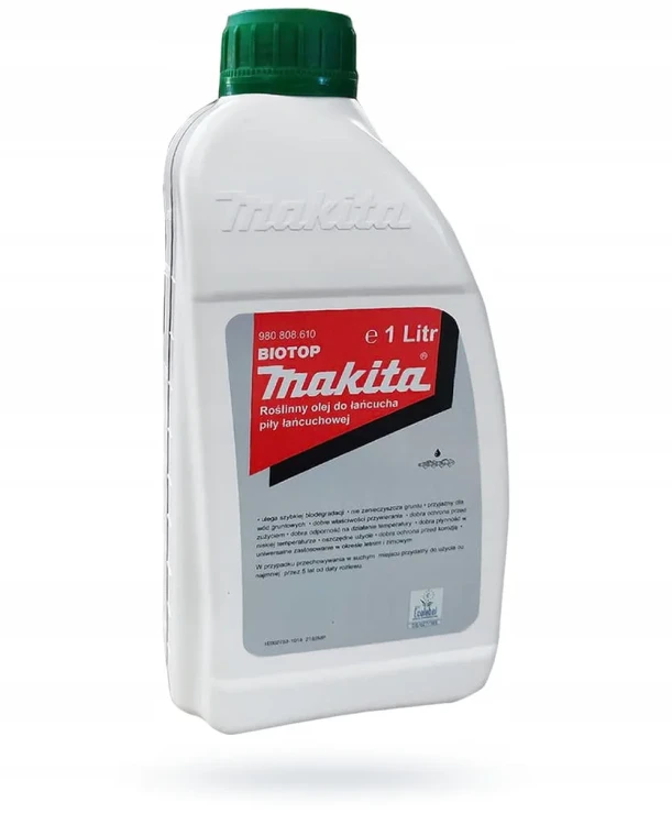 MAKITA Olej Do Smarowania Łańcucha Biotop 1L – zdjęcie 3