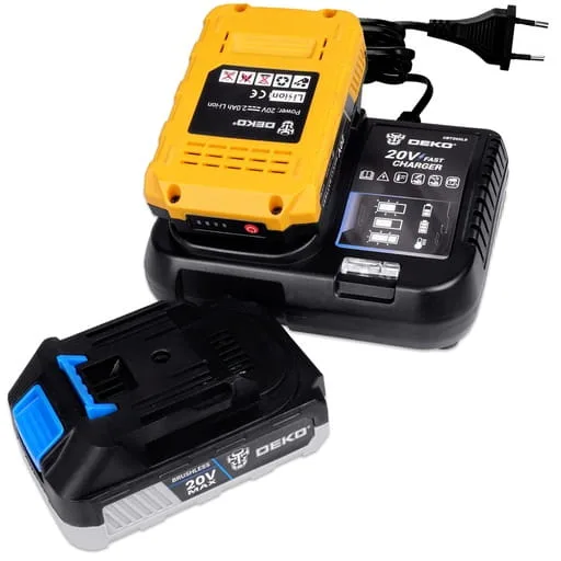 DEKO CBT20XLS-GS Ładowarka 20V Quick Charge