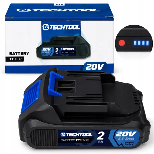 Akumulator TECHTOOL TTBT02 20V 2Ah z opakowaniem