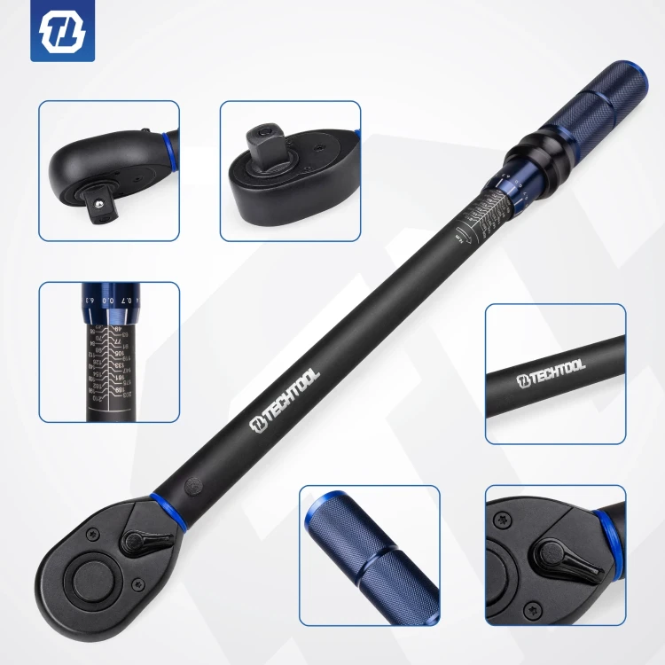 TECHTOOL TTTW01 klucz dynamometryczny do kół z dokładnością ±3 procent