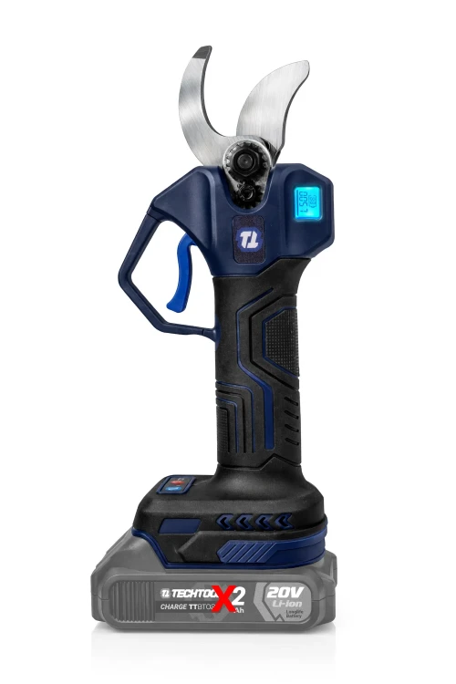 sekator TTPS01 TECHTOOL w ujęciu pod kątem z widocznym wyświetlaczem