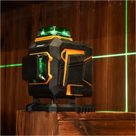 DEKO DKLL16PS1 poziomica laserowa z czterema płaszczyznami 360 stopni
