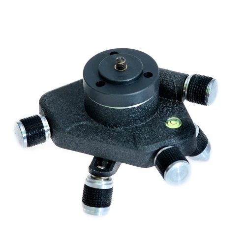 mini tripod MINITRI01 DEKO – podstawa obrotowa do poziomic laserowych z libellą