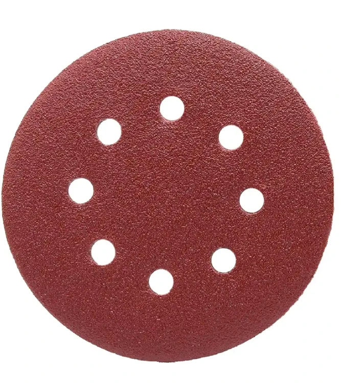 krążek ścierny 125 mm z 8 otworami do szlifierki DEKO DKOS32XL125