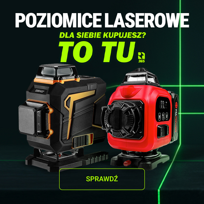 baner poziomice laserowe