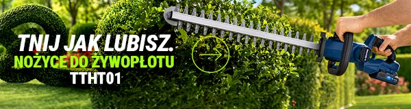 nożyce do żywopłotu ttht01 - tnij jak lubisz