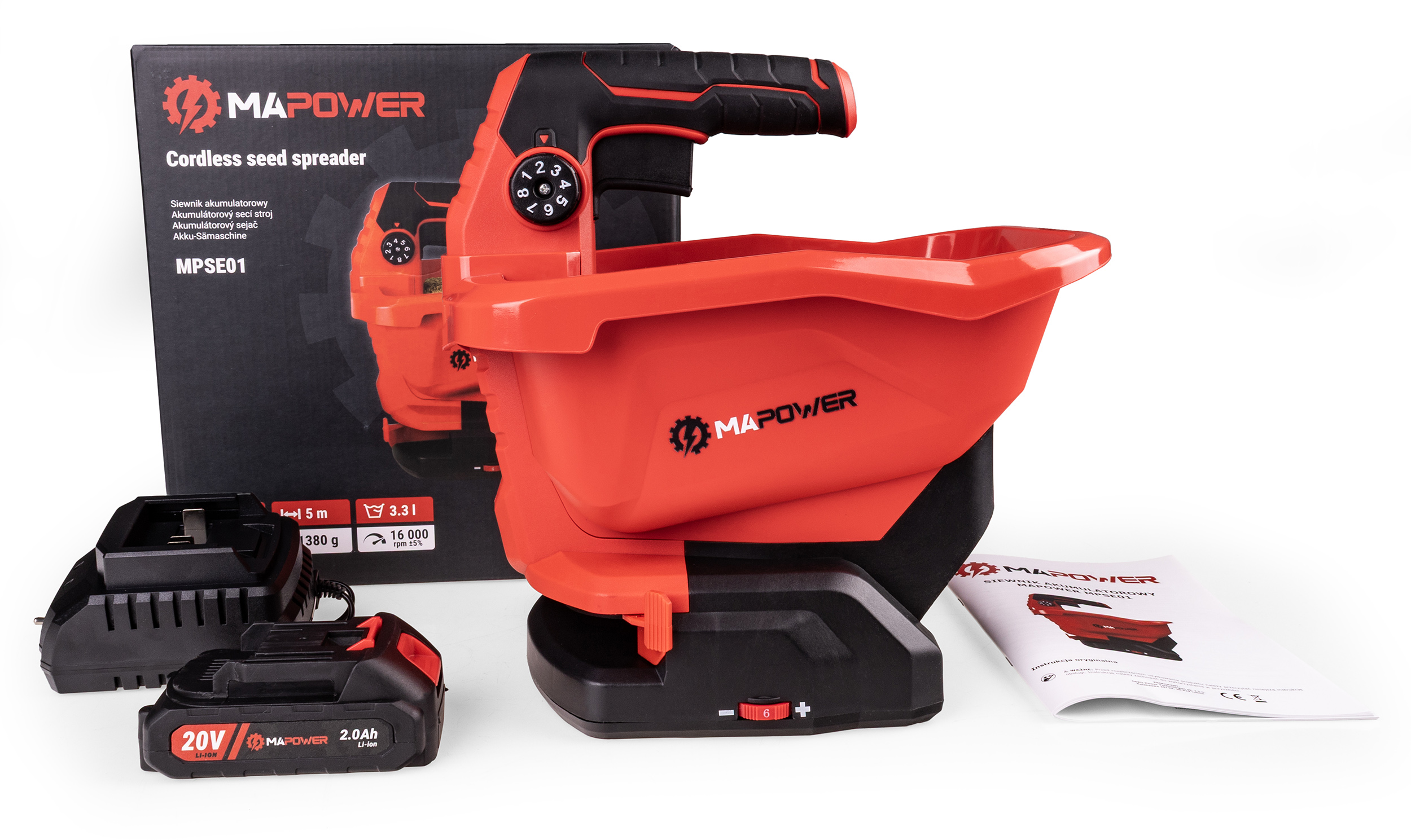 siewnik akumulatorowy MPSE01 zestaw