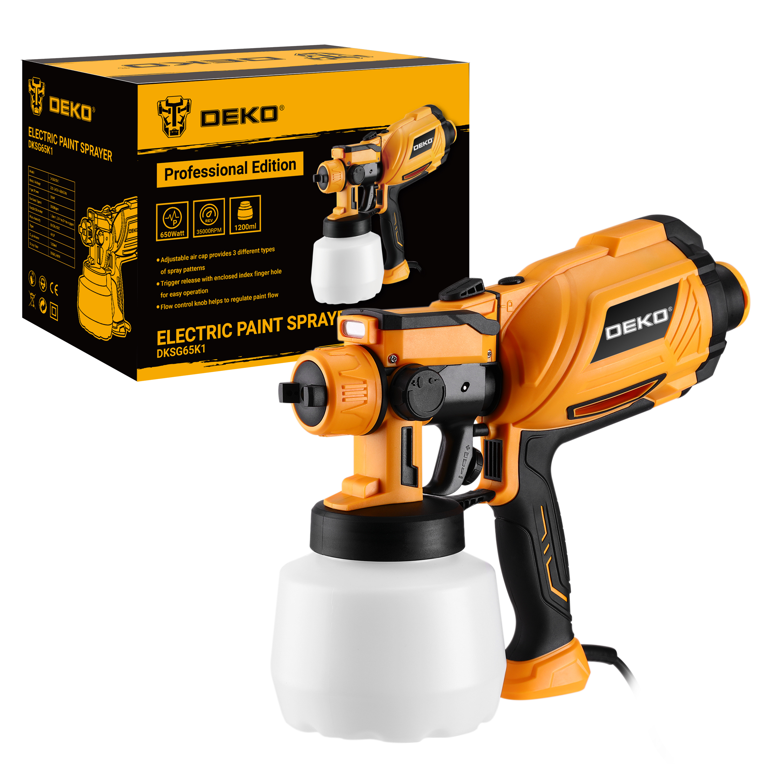 pistolet do malowania elektryczny