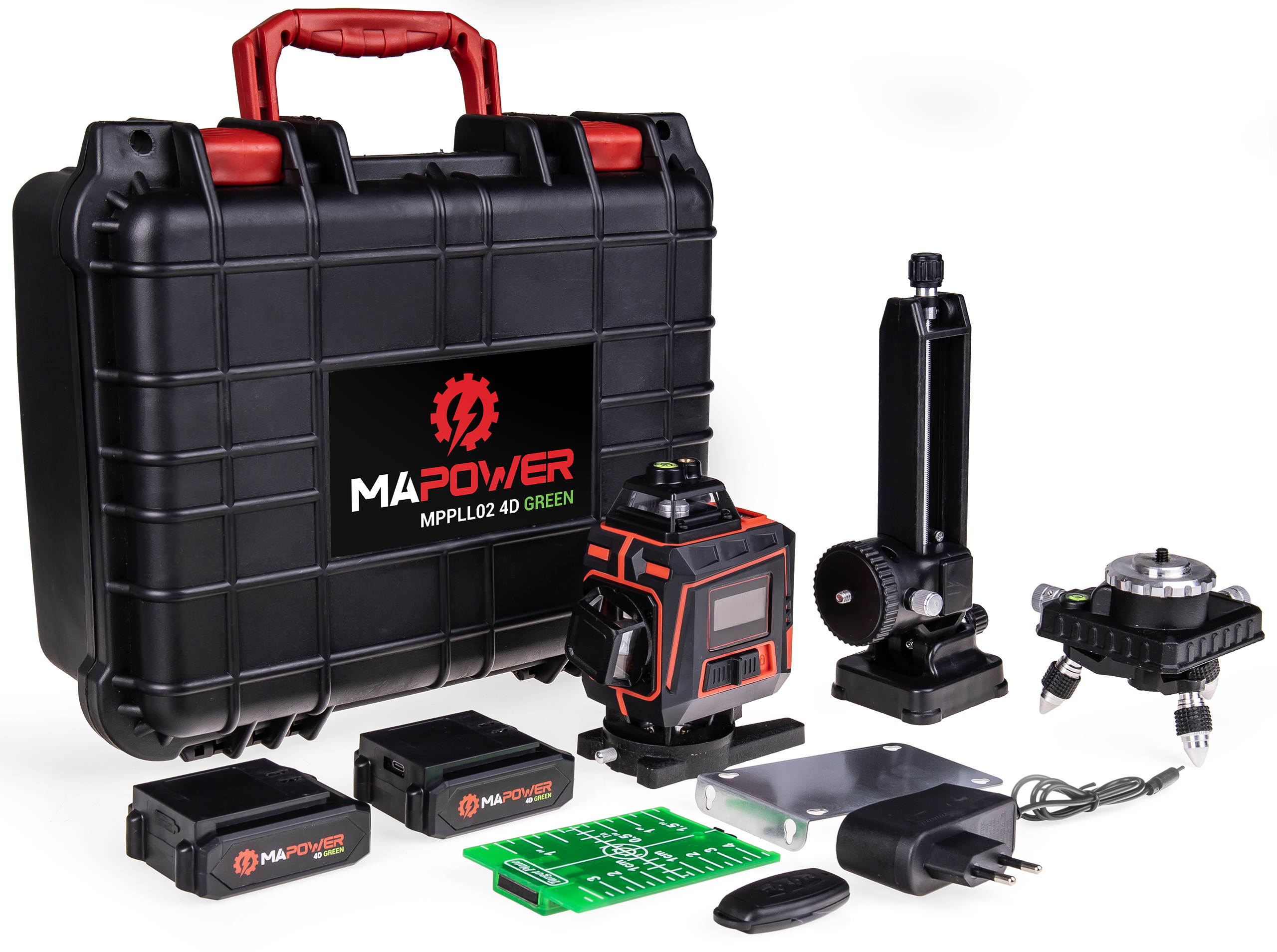 zestaw laser krzyżowy 4D MPLL02