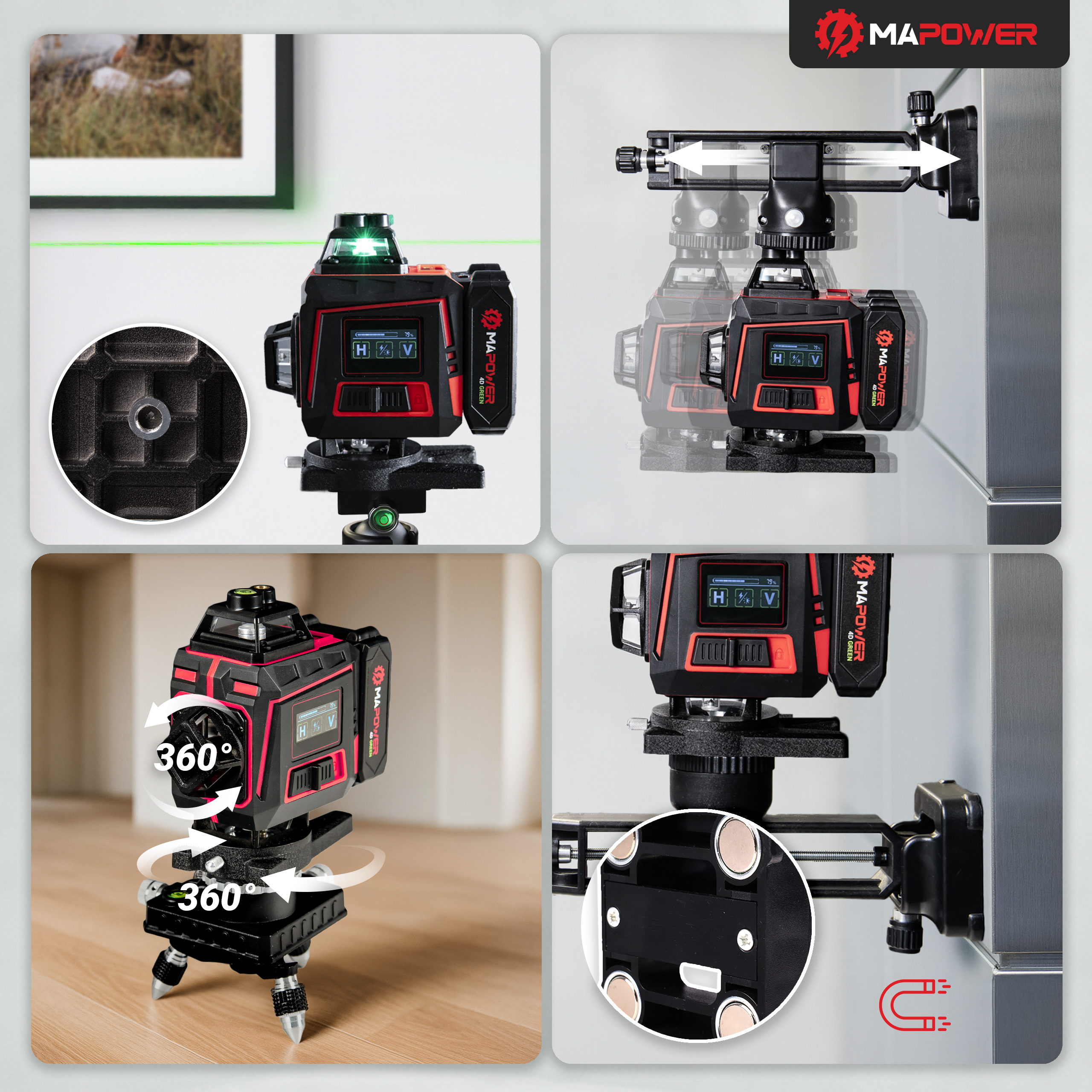 lasery krzyżowe do gk