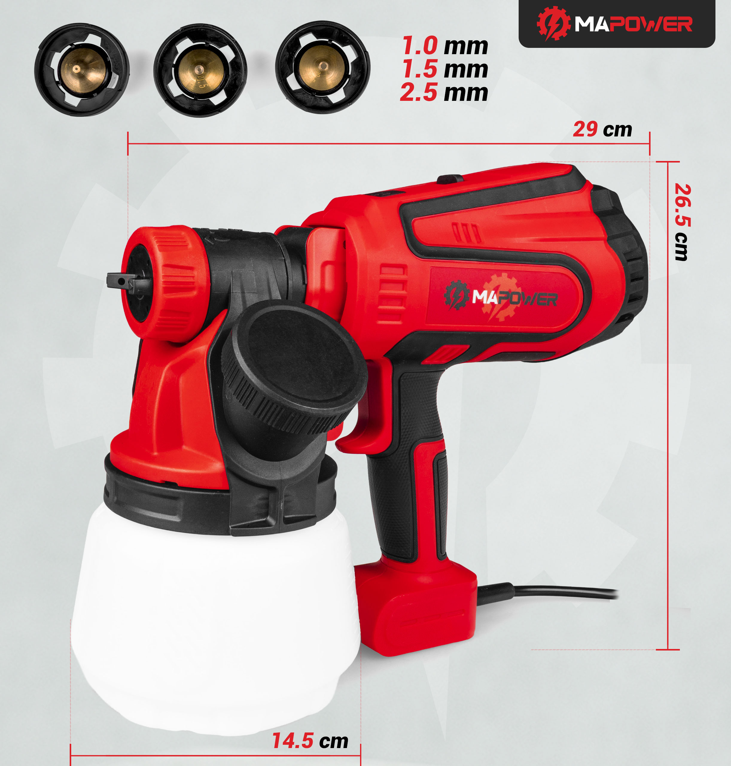 pistolet do malowania natryskowy