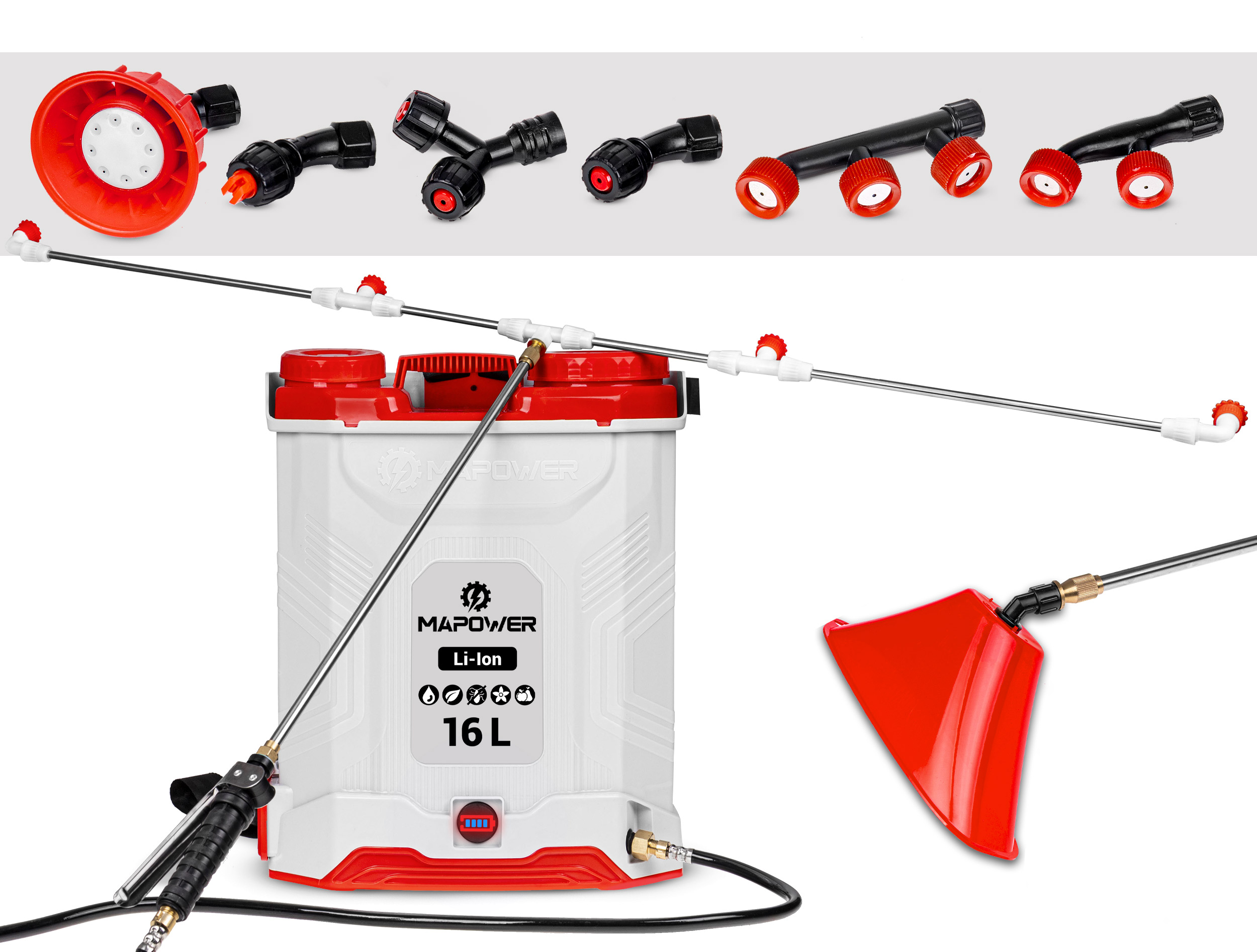 lanca w opryskiwaczu akumulatorowym