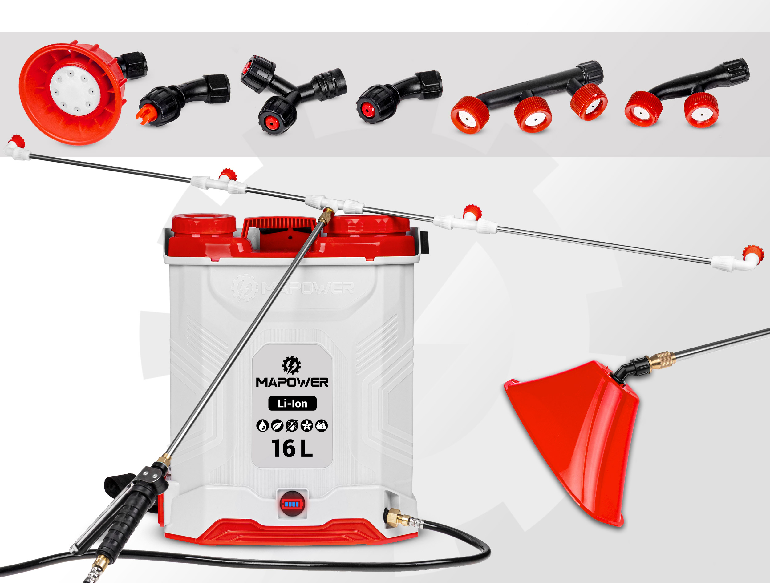 jak używać opryskiwacza w ogrodzie