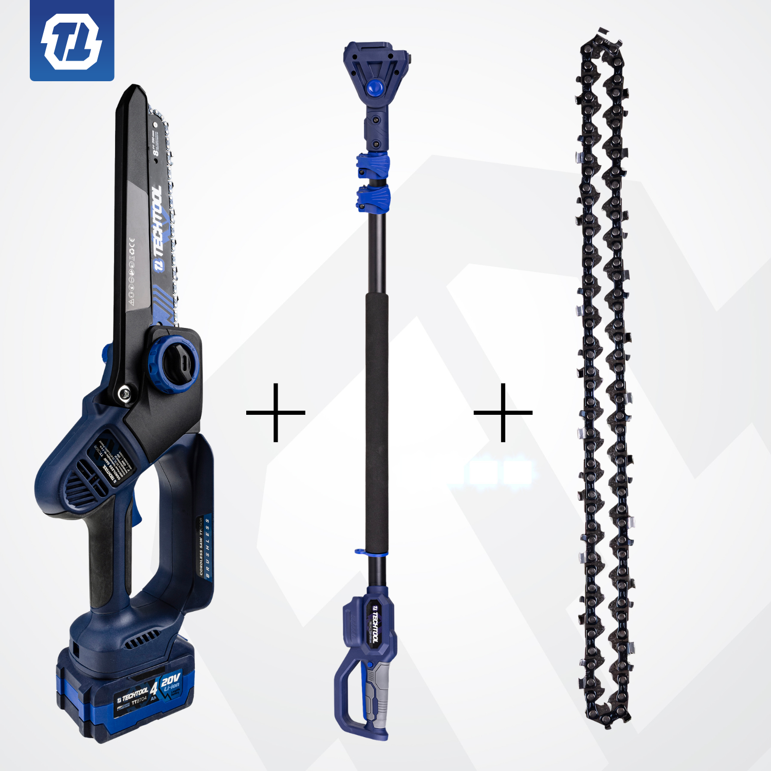 zestaw pilarka na wysięgniku- piła 8 cali TTCS08+ wysięgnik TTEP01+ dodatkowy łańcuch TTCH01