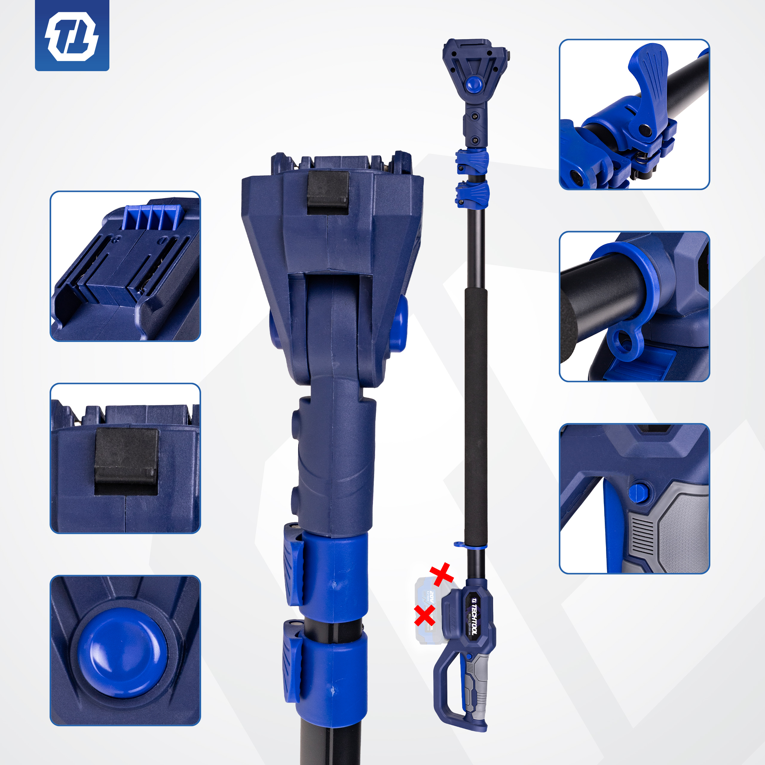 lekka przedłużka, wysięgnik do piły TTEP01 TECHTOOL