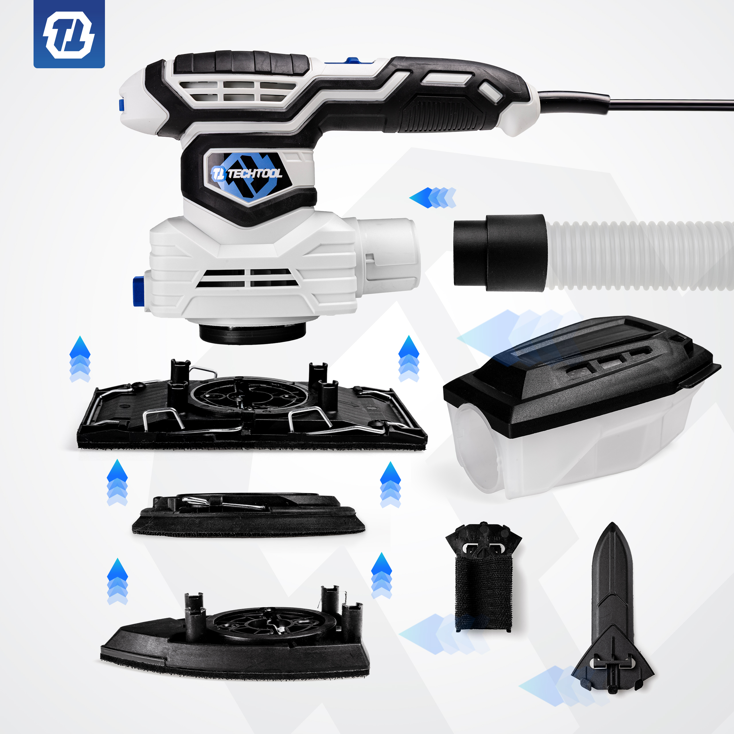 szlifierka wielofunkcyjna do drewna, multitool szlifierka