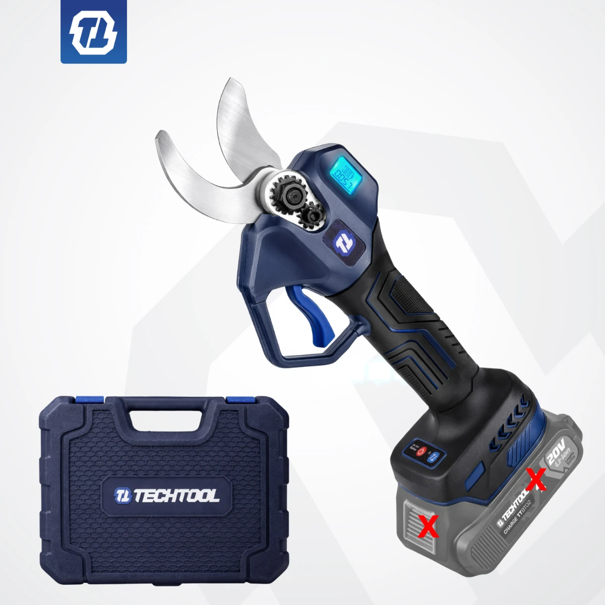 sekator akumulatorowy TTPS01 TECHTOOL bez akumulatora i baterii