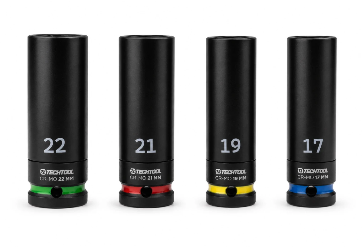 Nasadki 17 19 21 i 22 mm do klucza dynamometrycznego do kół