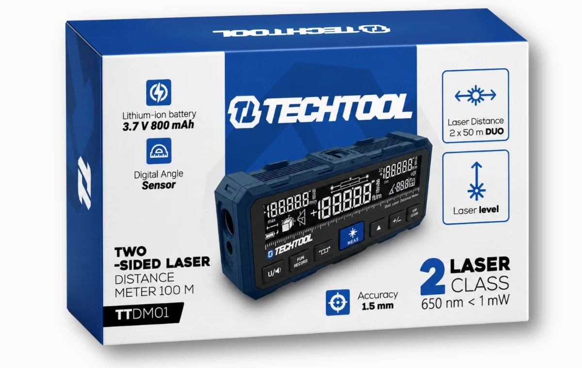 dalmierz laserowy ttdm01 techtool