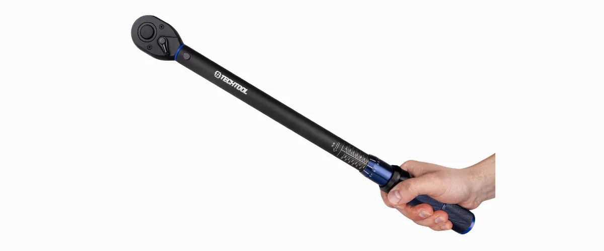 Klucz dynamometryczny TECHTOOL TTTW01 z nasadkami do dokręcania kół