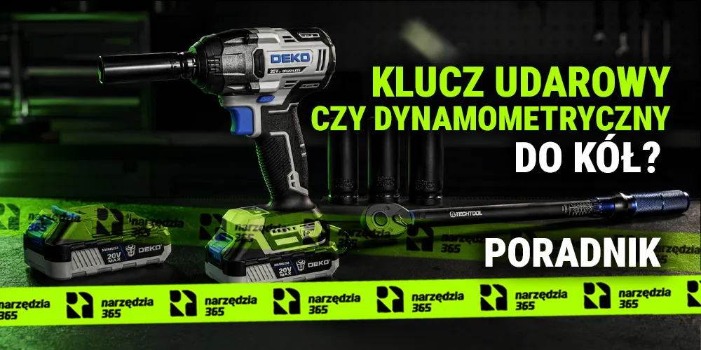 Klucz udarowy czy dynamometryczny do kół? Czym się różnią i którego używać?