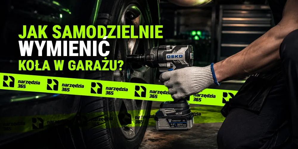 Jak samodzielnie wymienić koła w garażu? Narzędzia, kolejność pracy i najczęstsze błędy