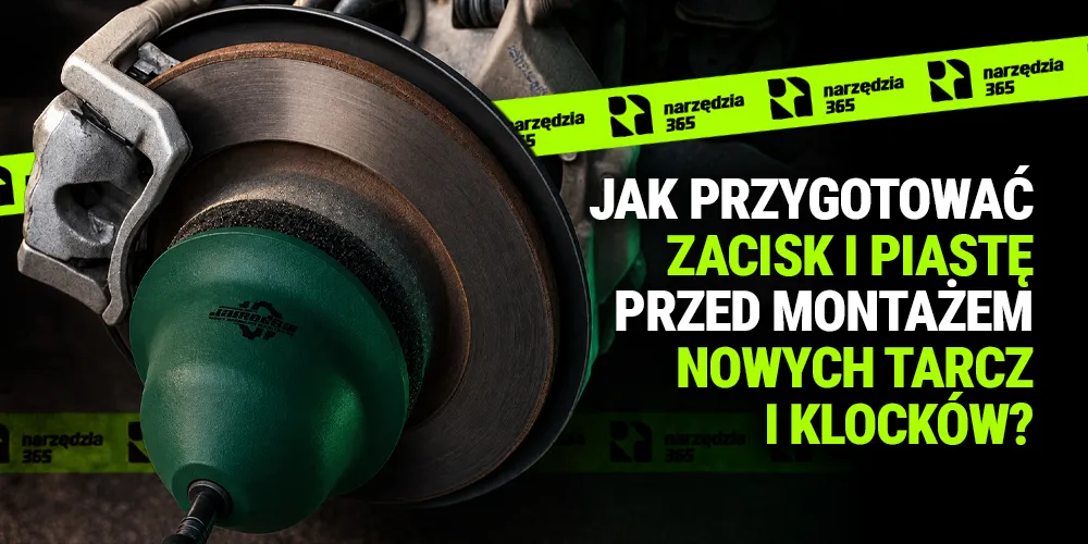 Jak przygotować zacisk i piastę przed montażem nowych tarcz i klocków?